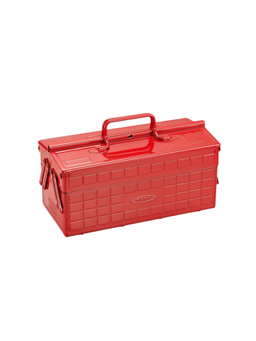 TOYO: ST-350 Large Toolbox - Red - Made in Japan