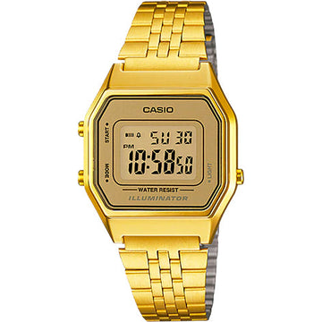 Casio LA680WGA-9 Gold Vintage Analog Watch
