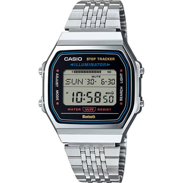 Casio Vintage Digital Smartphone Link Stainless Steel Quartz ABL-100WE-1AV