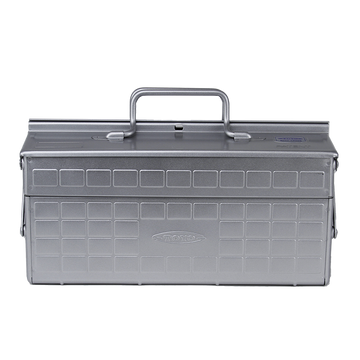 TOYO: ST-350 Large Toolbox - Silver - Made in Japan