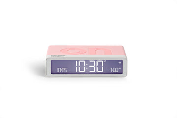 Lexon: Flip Classic x Pantone Alarm Clock - Rose Quartz
