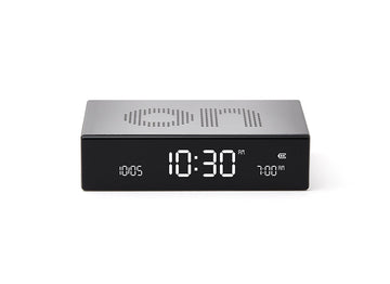 Lexon: Flip Premium Alarm Clock - Aluminum