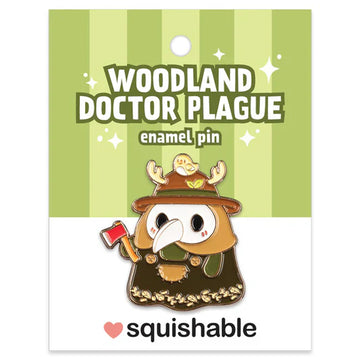 Enamel Pin- Woodland Plague Doctor